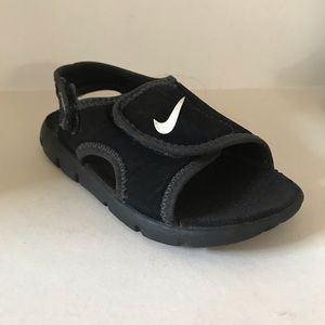 Nike Unisex Toddler Sandals Black Sz 9c